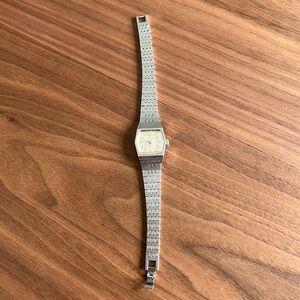 Timex Silver Vintage Tiny Dainty Watch